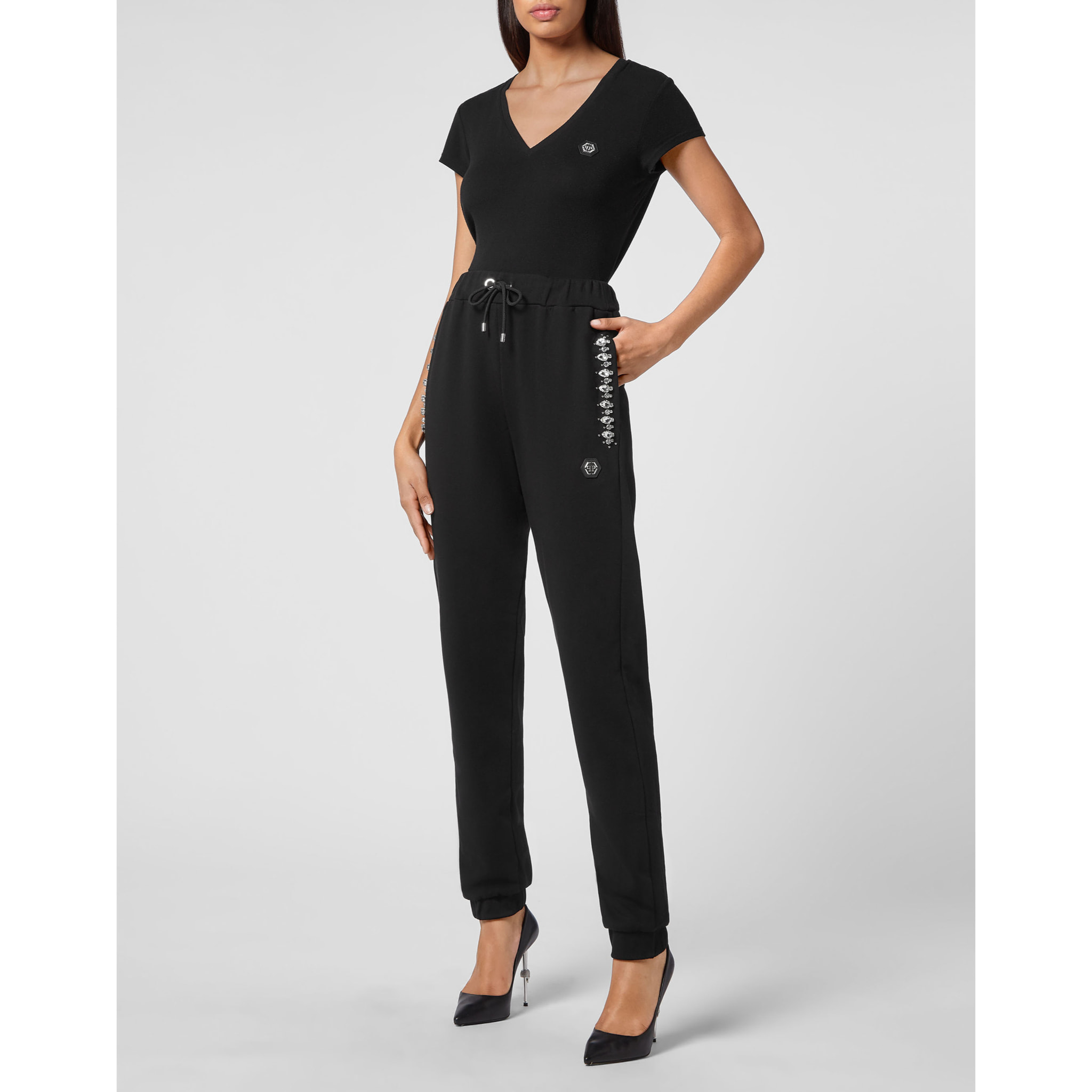 PHILIPP PLEIN Pantalones de chándal ICONIC PLEIN