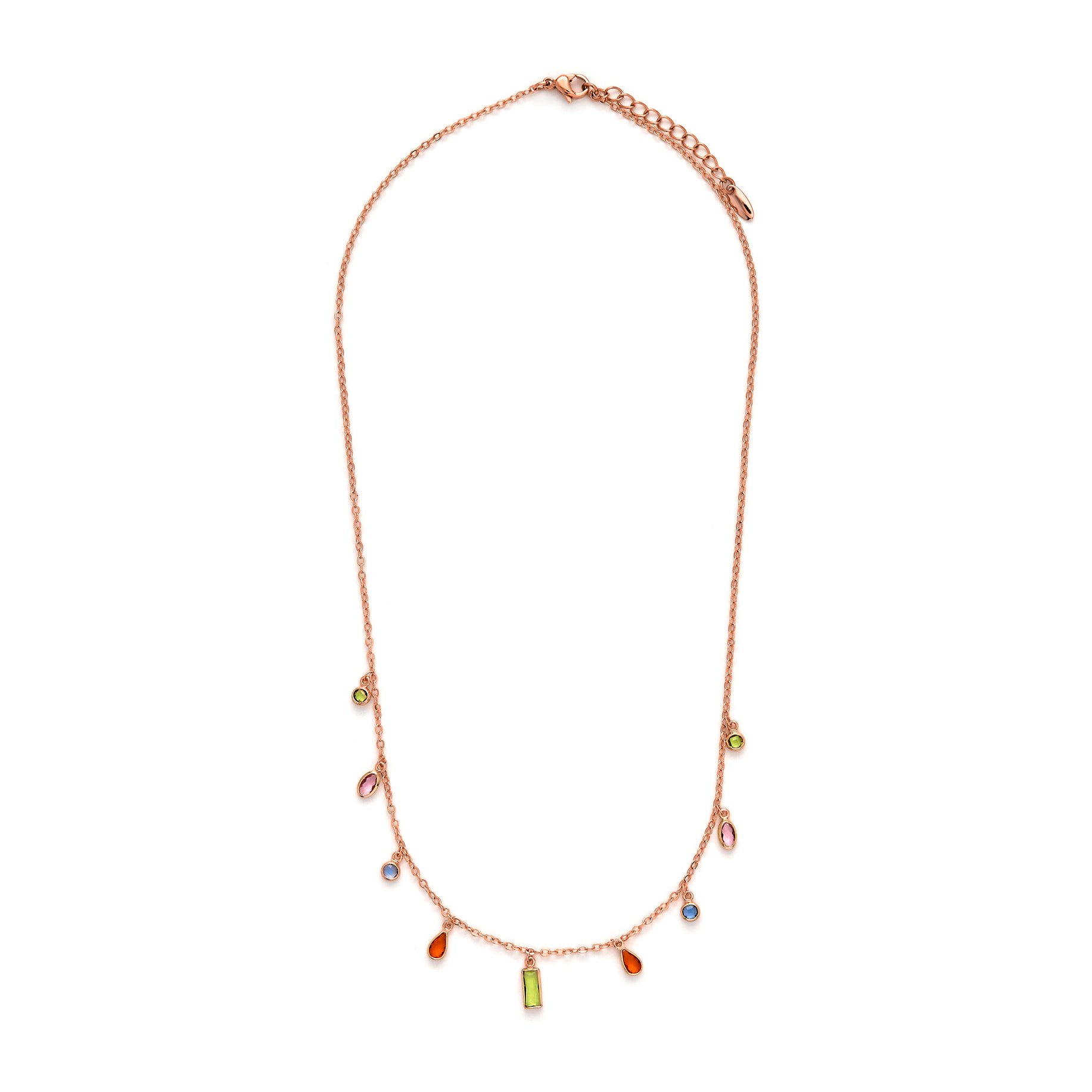 Collar Ayisha acabado oro amarilo 18k