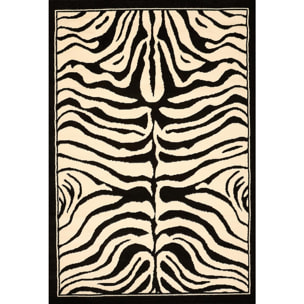 Tapis salon et chambre tissé motif animaux NOTE