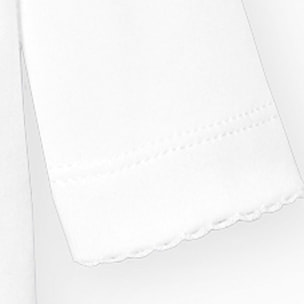 Body cruzado bebé manga larga afelpado