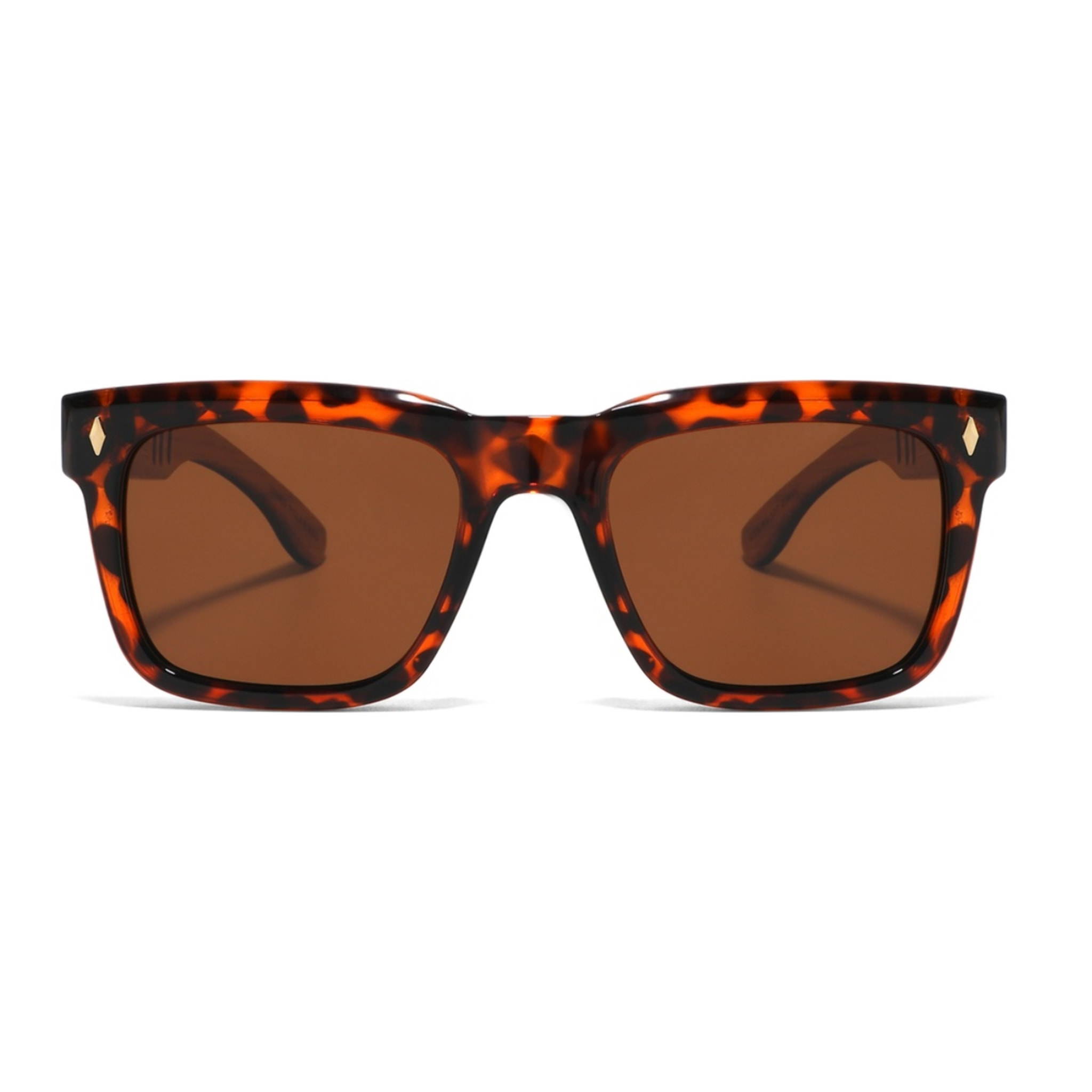 Gafas de Sol Feler 1594-2 Polarizadas de Madera Unisex 48 mm