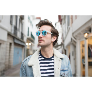 Gafas de sol OCEAN TIBURON - Azul trans / Revo azul