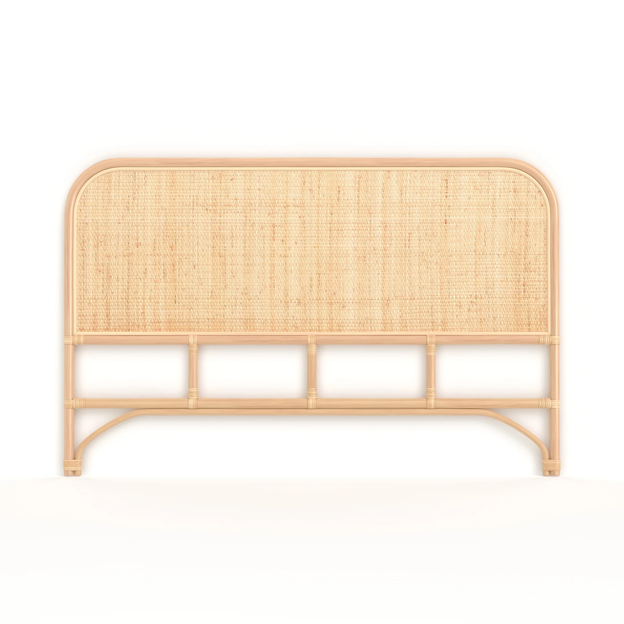 Tête de lit 140 cm en rotin naturel - Grace
