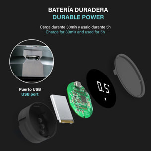 Mancuernas inteligentes de 0,5Kg, con aplicación de registro. Herramienta de fitness inteligente.