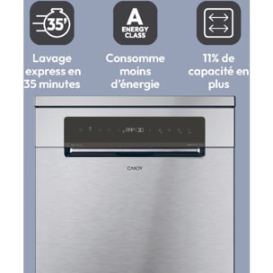 Lave vaisselle 60 cm CANDY CNF 4A4S3PSX