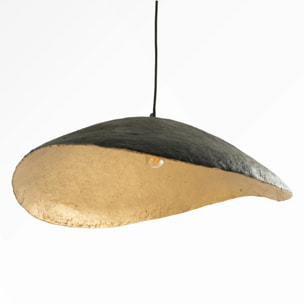 Suspension en papier et fil noir 71 cm - Milano
