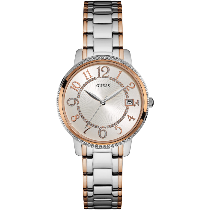 Reloj Guess W0929L3 Mujer Analogico Cuarzo con Correa de Acero