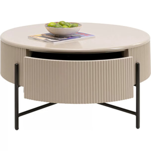 Table basse Riffle 80cm Kare Design