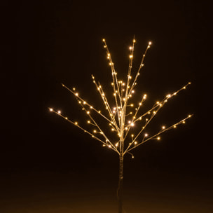 J-Line décoration Arbre Denudé - métal - argent - medium - LED