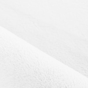 BARROW - Tapis en fausse fourrure doux uni Blanc