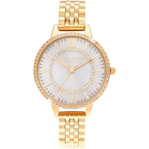 Reloj Olivia Burton OB16WD90 Mujer Analogico Cuarzo con Correa de Acero