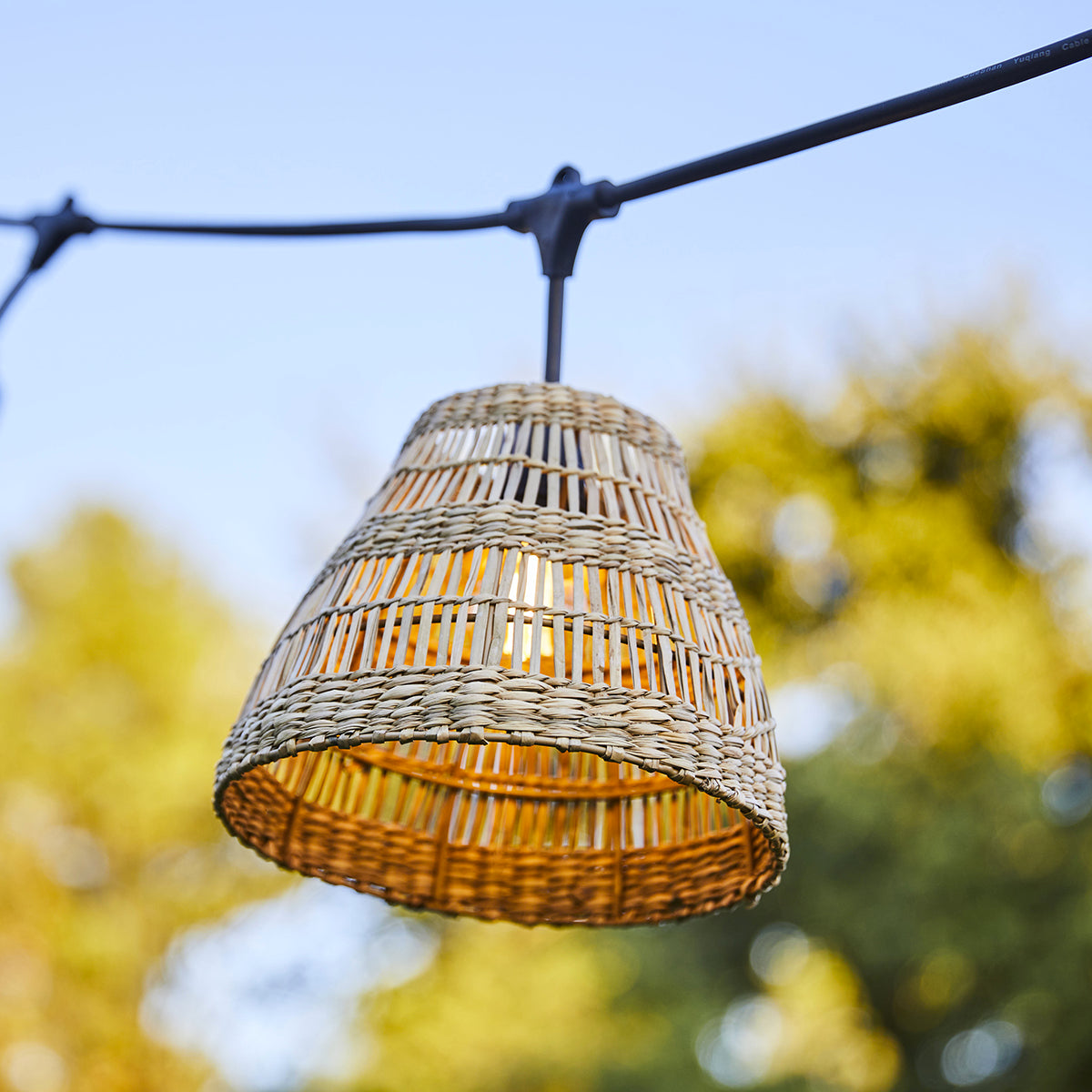 Guirlande connectable TESSA 7 ampoules E27 6M