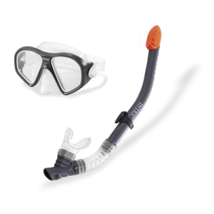 Intex Set Maschera e Boccaglio Reef Rider