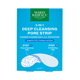 2-In-1 Deep Cleansing Pore Strip - Masque 2 en 1 pour nettoyage en profondeur