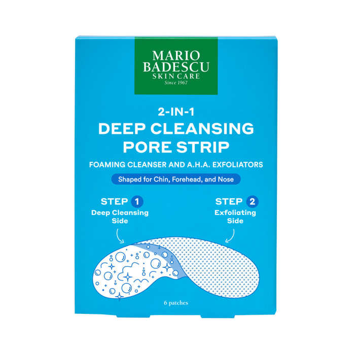2-In-1 Deep Cleansing Pore Strip - Masque 2 en 1 pour nettoyage en profondeur