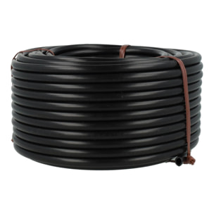 PLANETA HUERTO | Tubería de Microtubo Negra Ø 4 mm 25 m – Flexible y Duradera, Ideal para Sistemas de Riego por Goteo