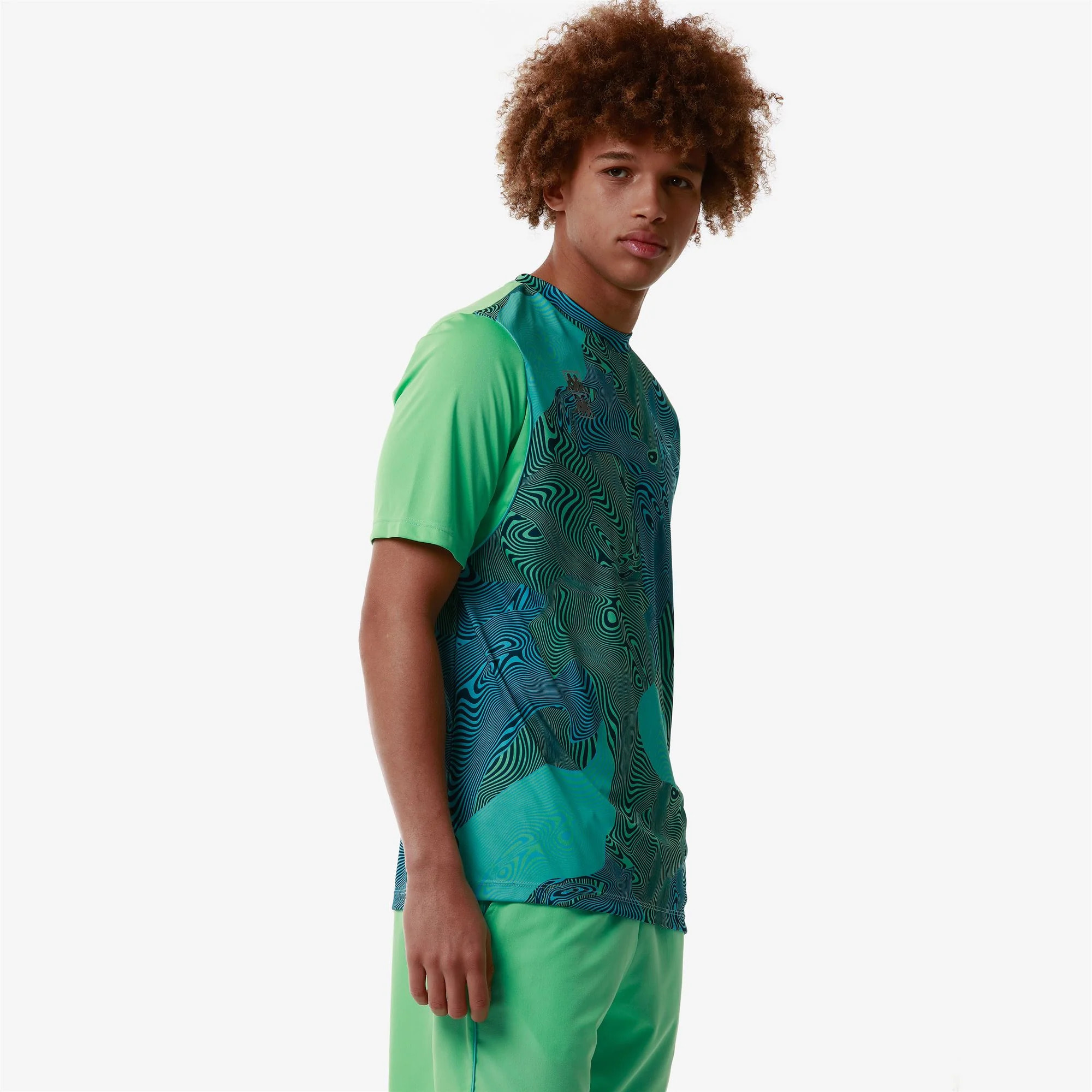 Kappa - Maglie gioco Uomo Verde - Kombat Padel Fier