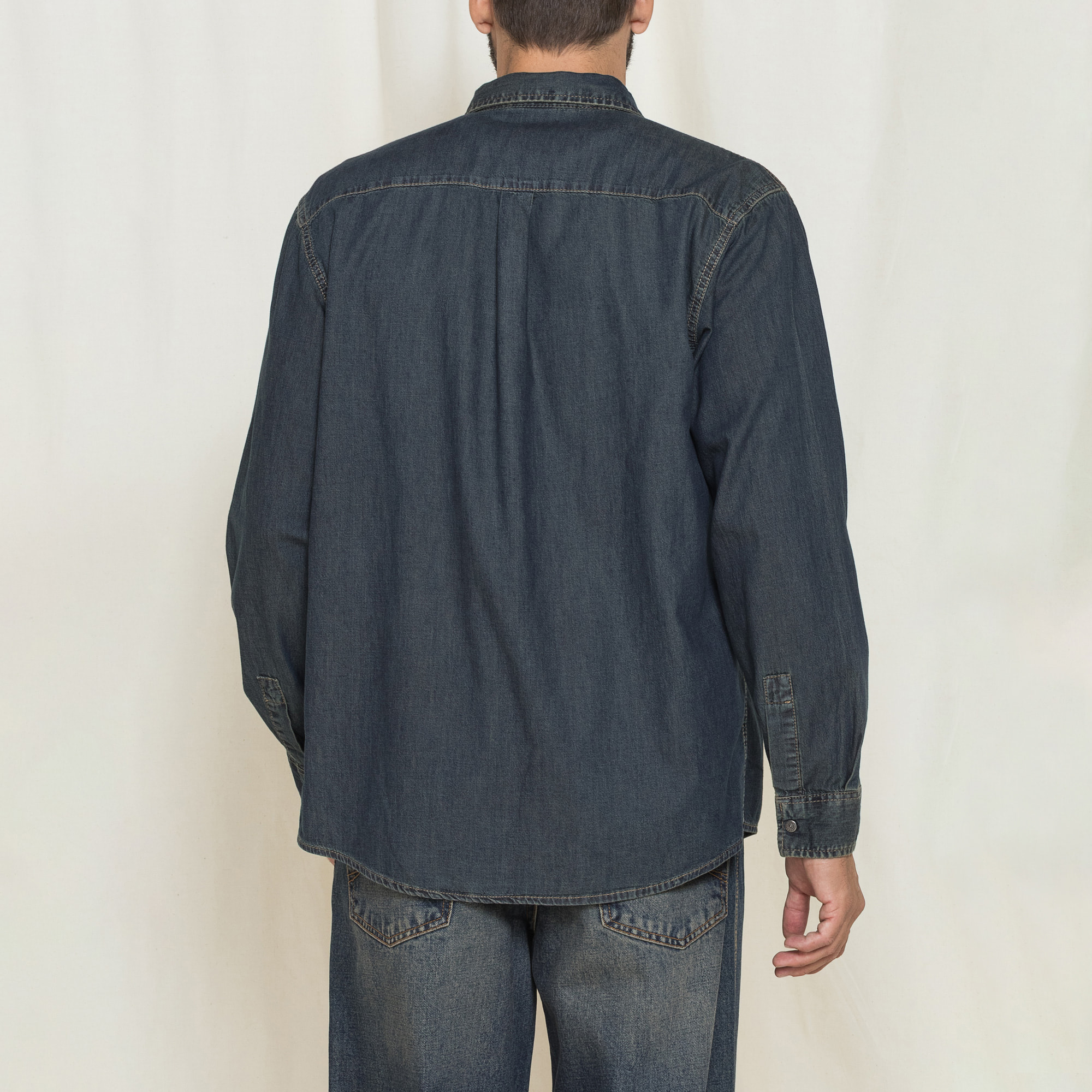 GIACCA CAMICIA IN DEMIN TRATTATO CARRERA REPLICA