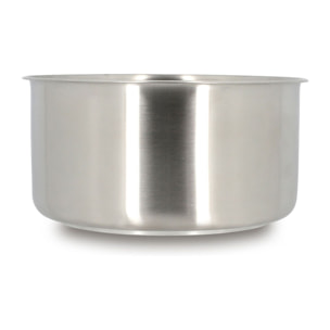 Casserole 20cm amovible en acier inoxydable - tous feux IRIS INOX
