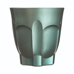 6 tazas de vidrio 24 cl menta Flashy - Luminarc