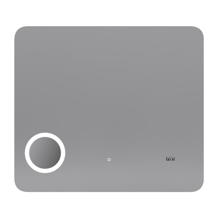 Miroir salle de bain rétroéclairé à LED 80x70x4.5 cm - ATMOSPHERE PLUS