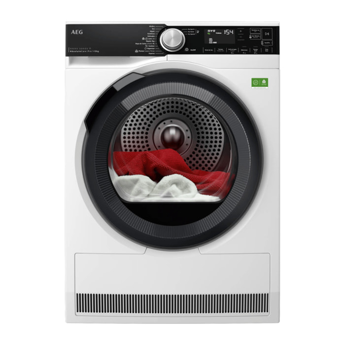 AEG Secadora con Bomba de Calor Serie 9000X AbsoluteCare® Pro de 10.0 kg TR951V6PBC