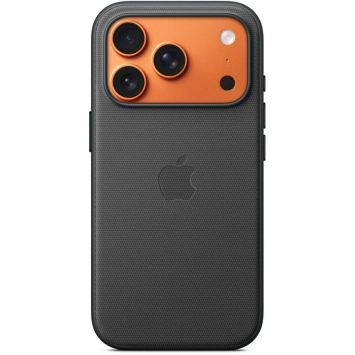 Coque APPLE iPhone 17 Pro MagSafe tissage Noir