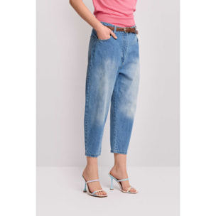Kocca - Pantaloni in denim di cotone Donna, Denim