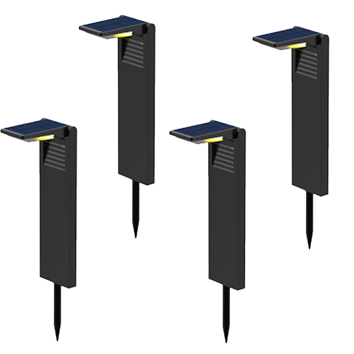 Lot de 4 balises solaires OSTRY 150LM