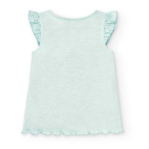 T-shirt Bambina Acquamarina