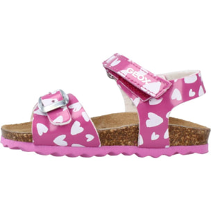 Sandalias Niña de la marca GEOX  modelo B SANDAL CHALKI GIRL ROJO