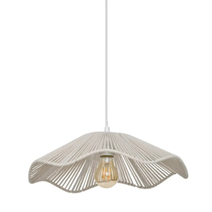 Suspension Galt blanche D38cm