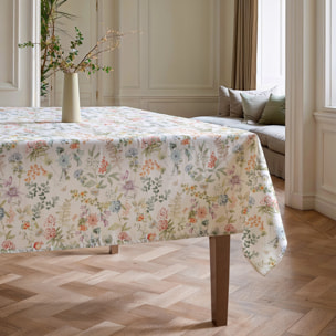Nappe imprimée anti-tâches AZAHARA MULTICOLORE