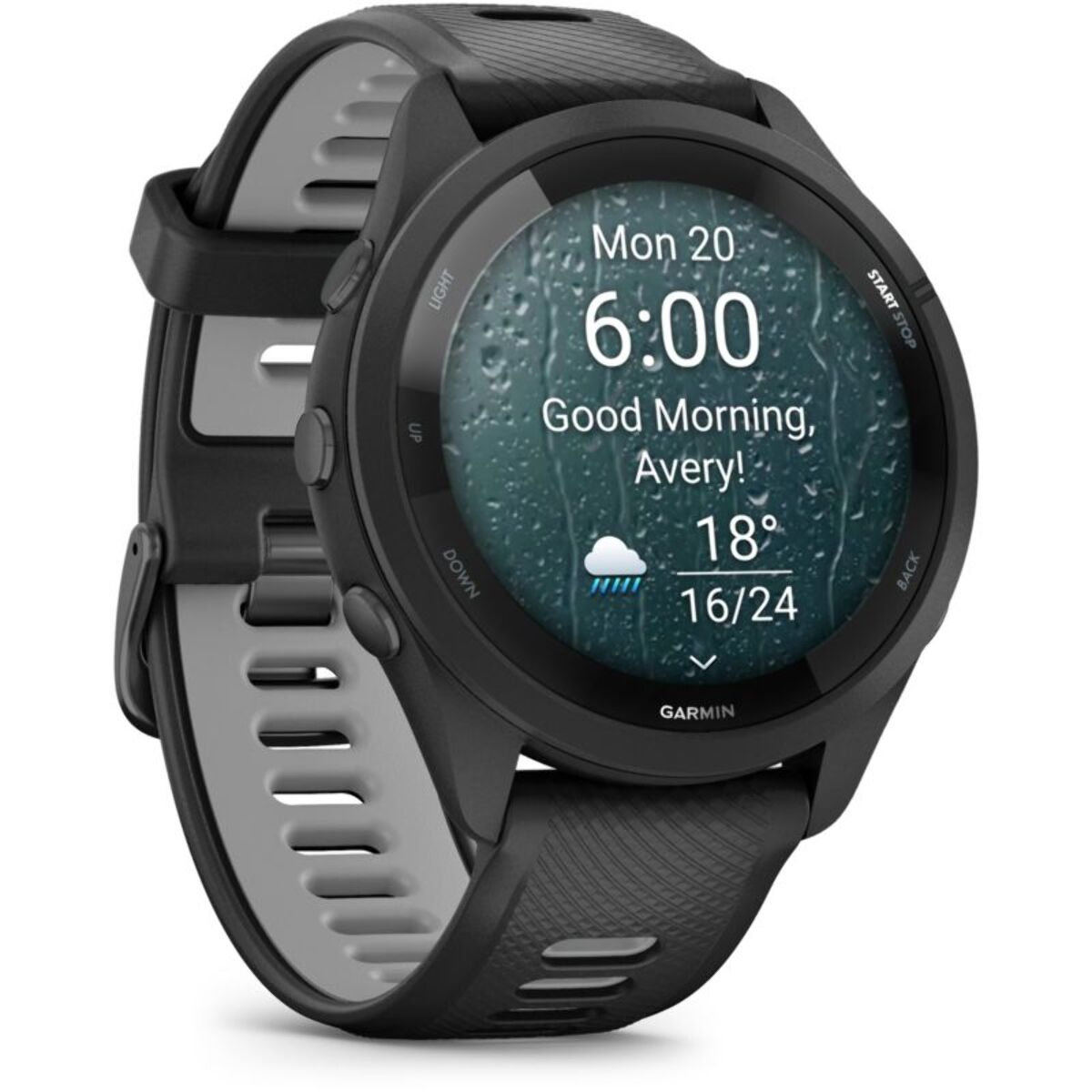 Montre connectée GARMIN Forerunner 265 Music Noire / GRIS AMOLED GPS IP6X