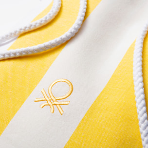 Set 2pc toalla de playa y mochila a juego benetton