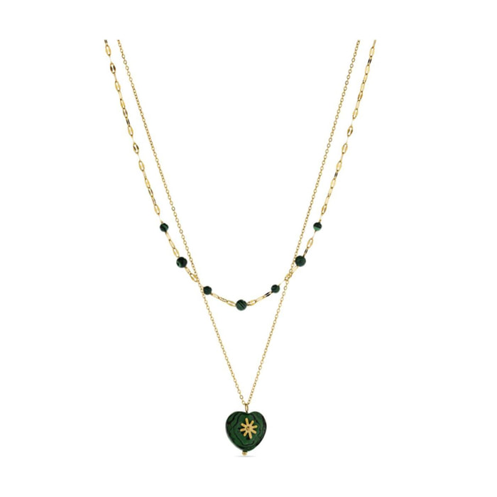 Collar Lux by Lux acabado oro 18k