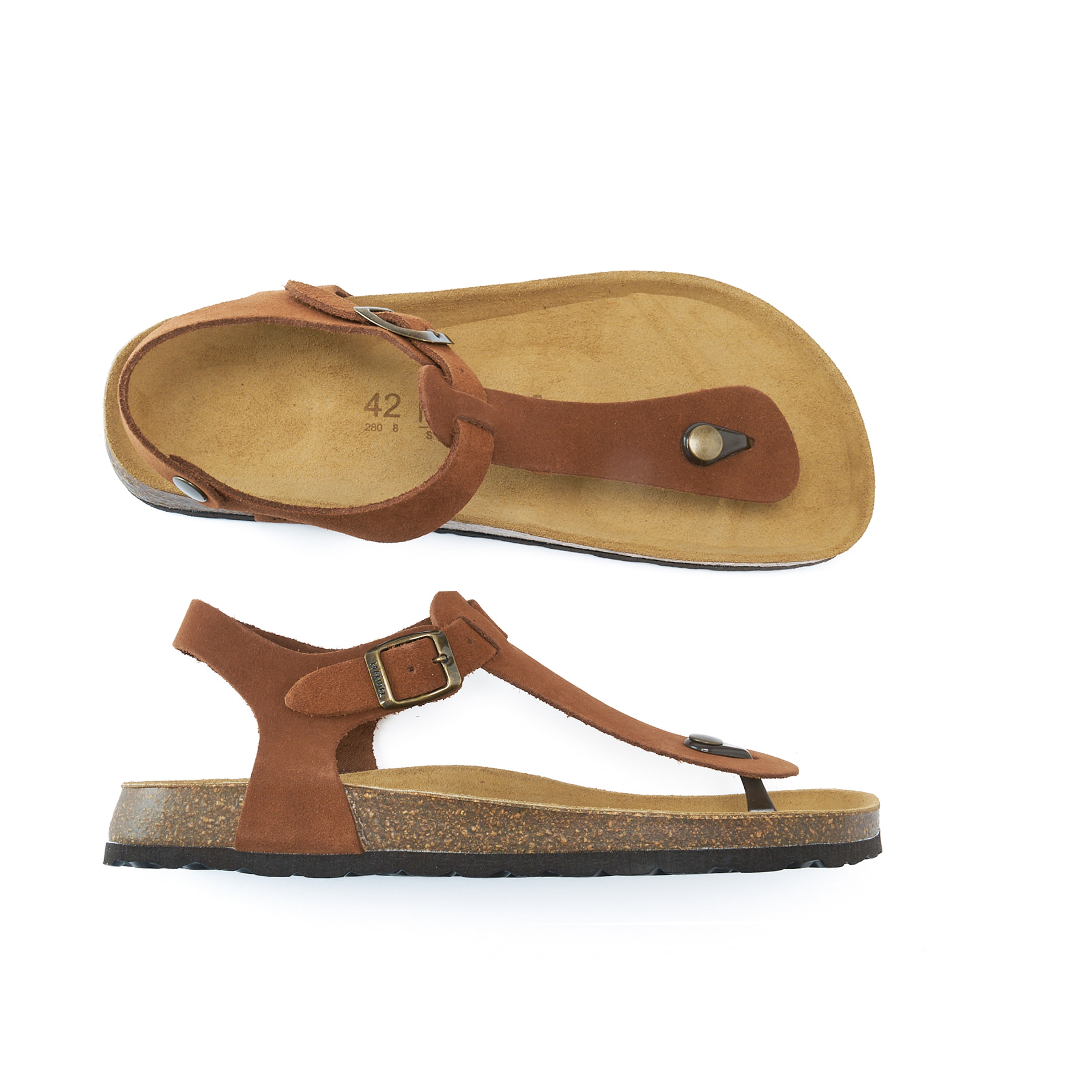 Sandalo Mandèl Marrone