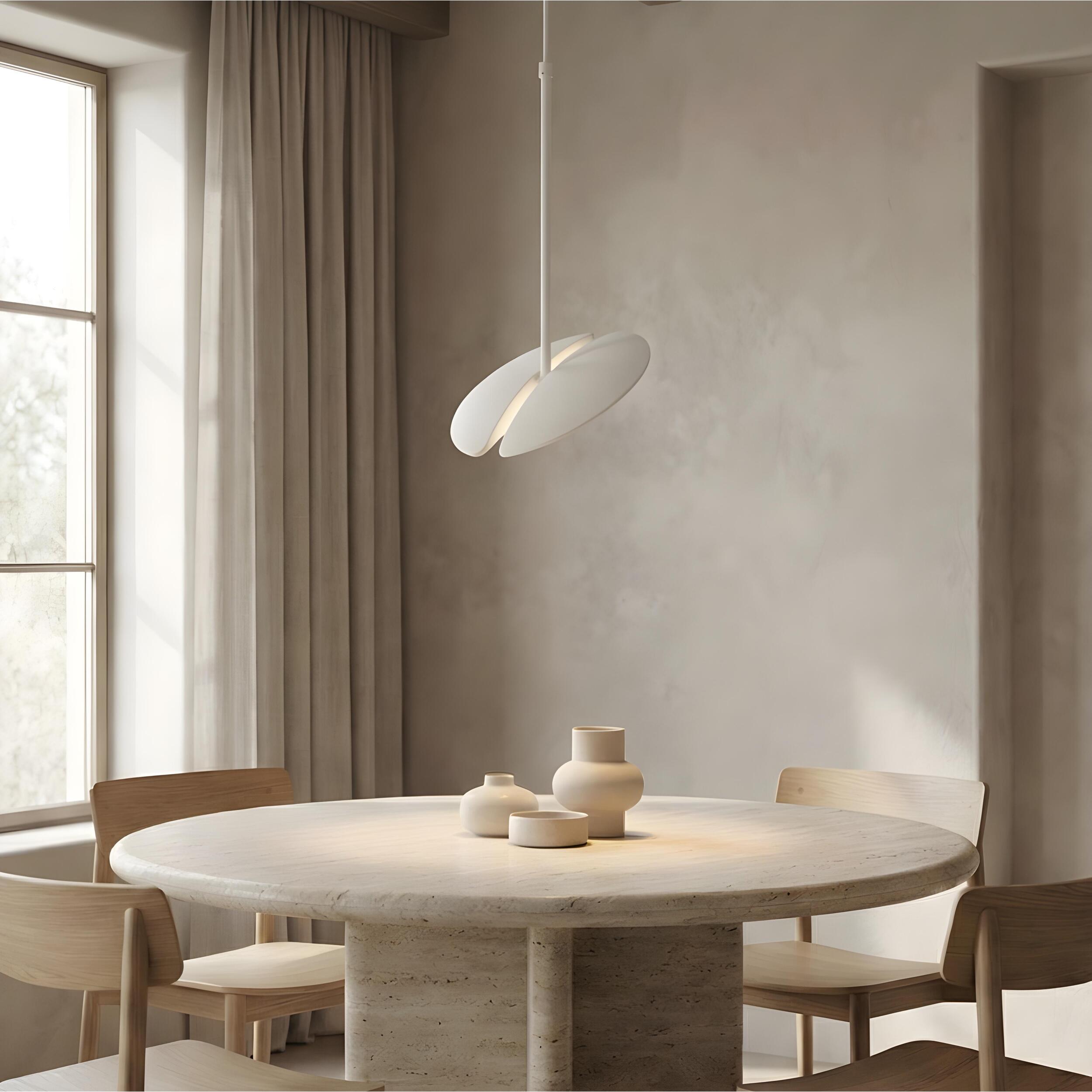 LEDS C4 Dawn Lámpara Colgante de Techo LED Modulable de Diseño Moderno Luz LED Cálida 3000K con Potencia de 27.8W y 1947lm