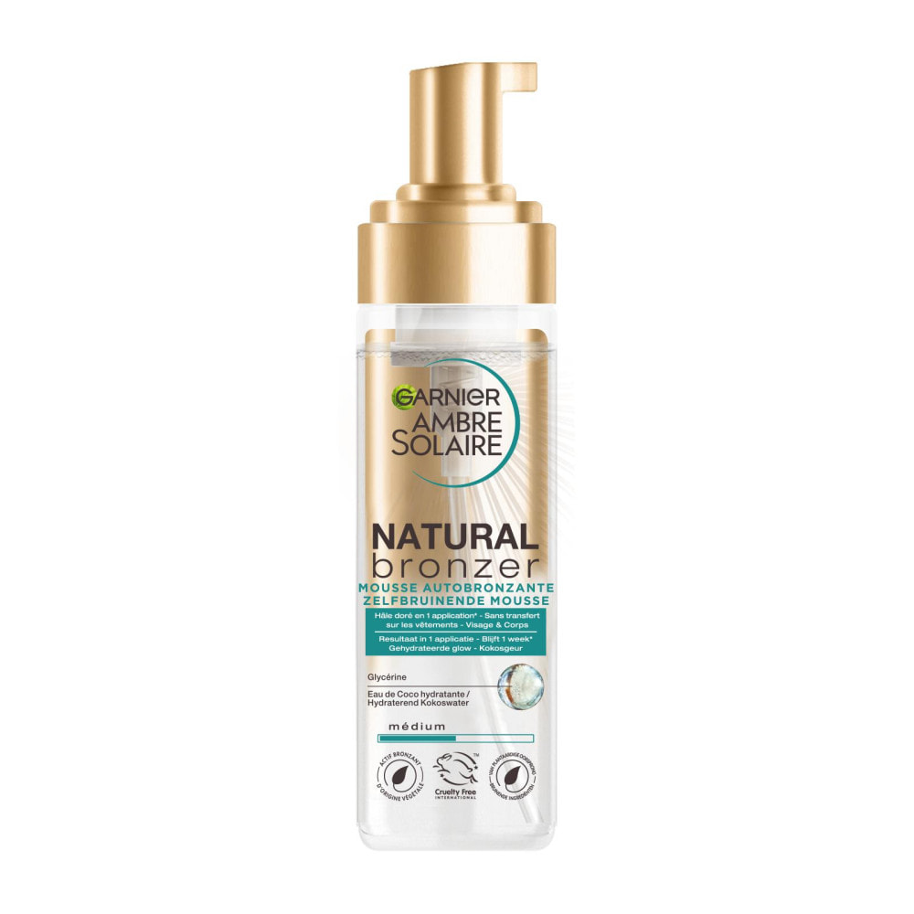 Garnier Ambre Solaire Natural Bronzer Mousse Autobronzante 200mL