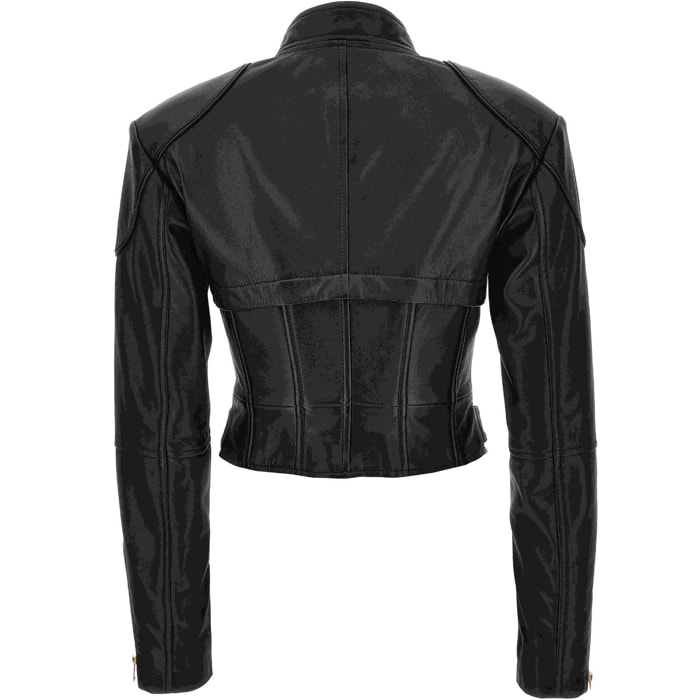 Versace Jeans Couture chaqueta de cuero