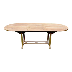 Table ovale + 10 chaises ADAGNA