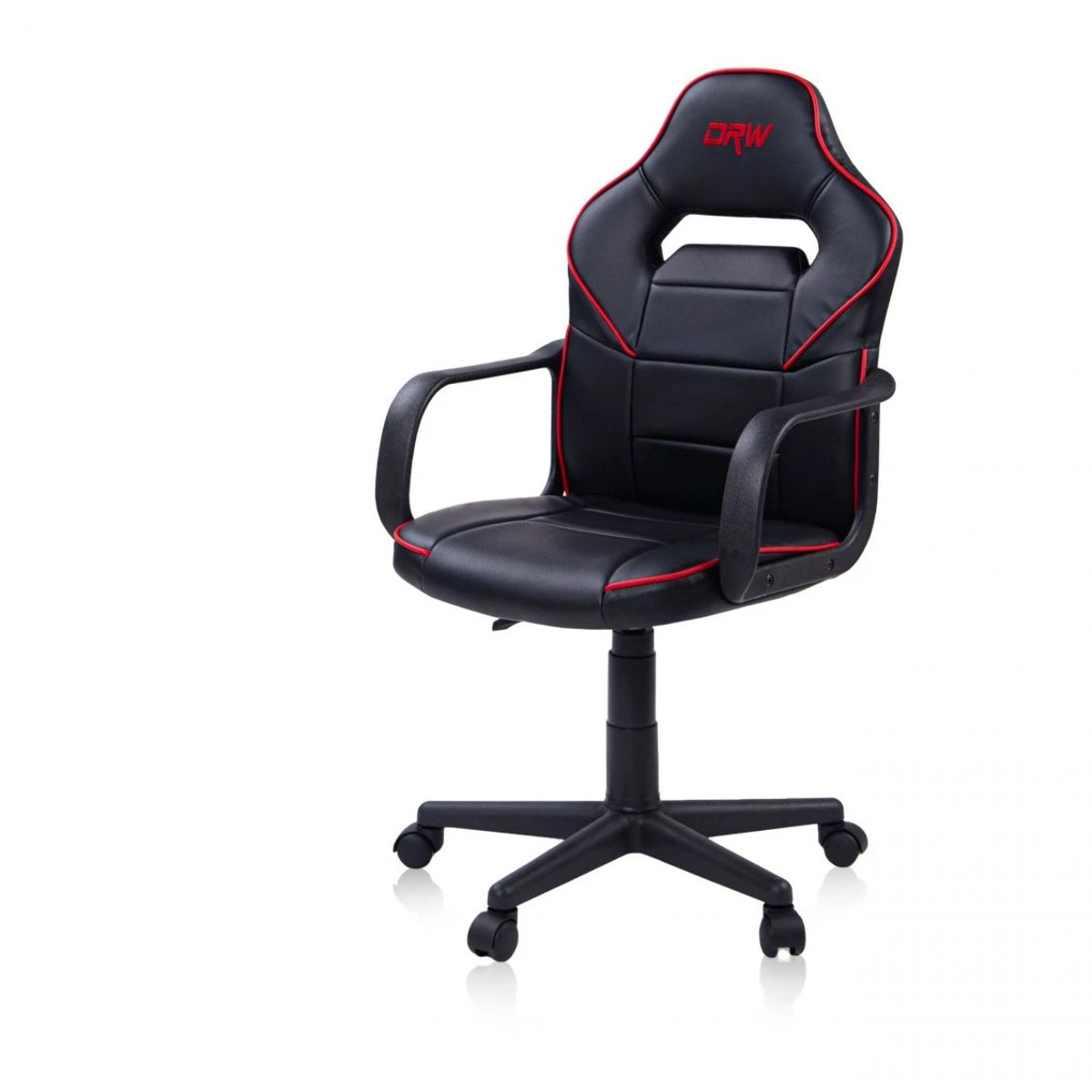 Silla gaming DRW Black Negro - Rojo DRW