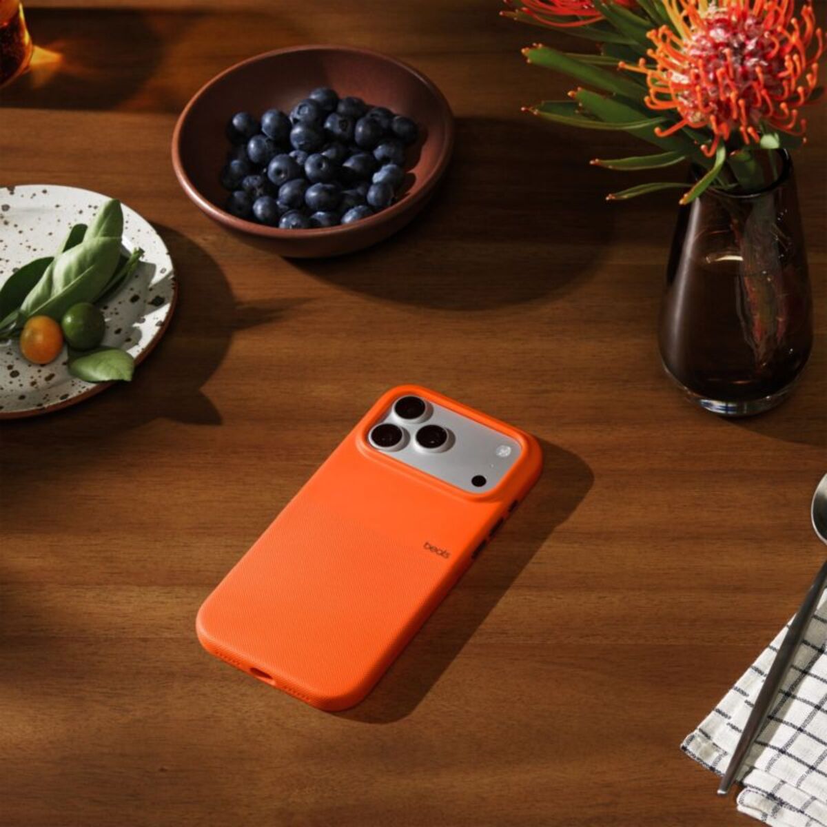 Coque BEATS iPhone 17 Pro Max MagSafe Orange Sierra