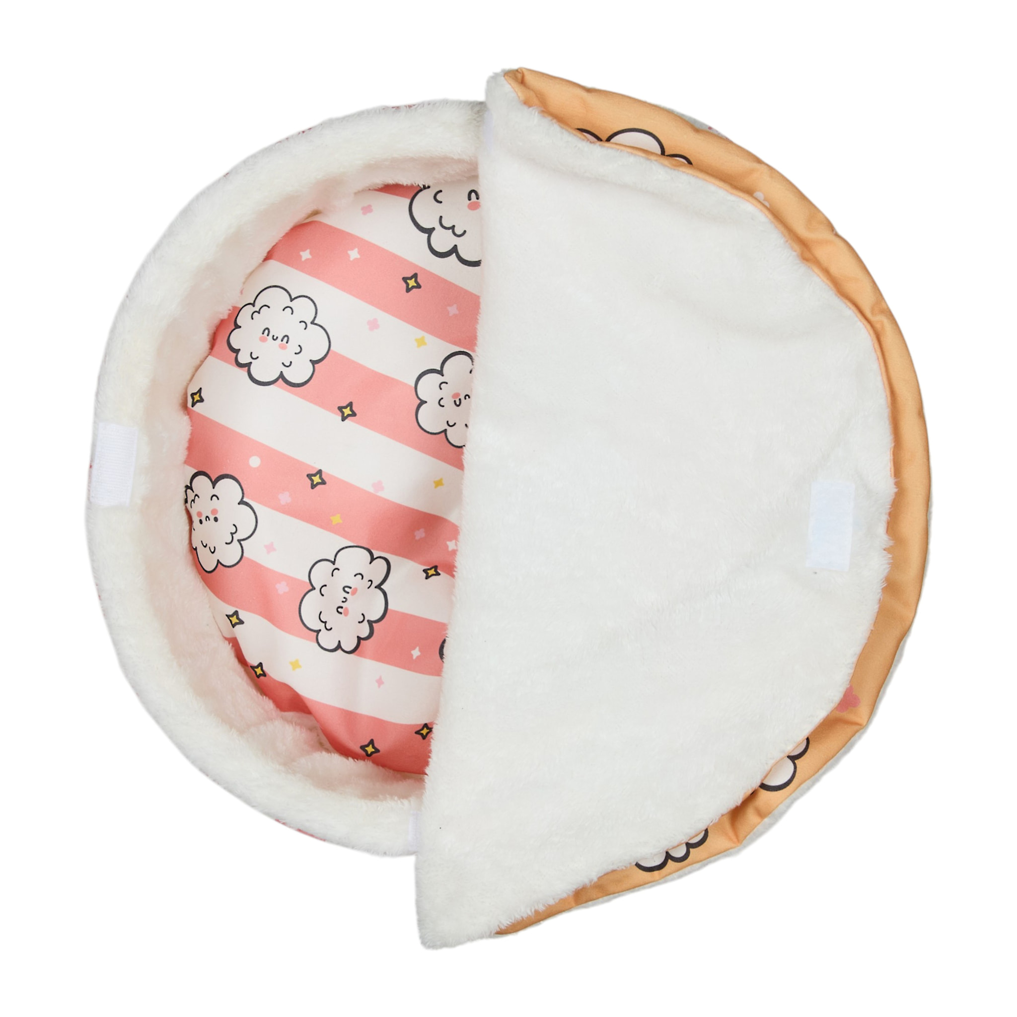 Lit pour animaux - THE CONCEPT FACTORY - Pop Pet - Confortable - Bleu et Rose