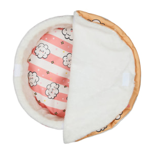 Lit pour animaux - THE CONCEPT FACTORY - Pop Pet - Confortable - Bleu et Rose