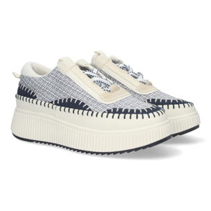 Zapatillas Casual para Mujer con Plataforma Dentada