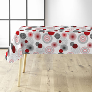 Sous-nappe protectrice imprimée graphiques - Rouge