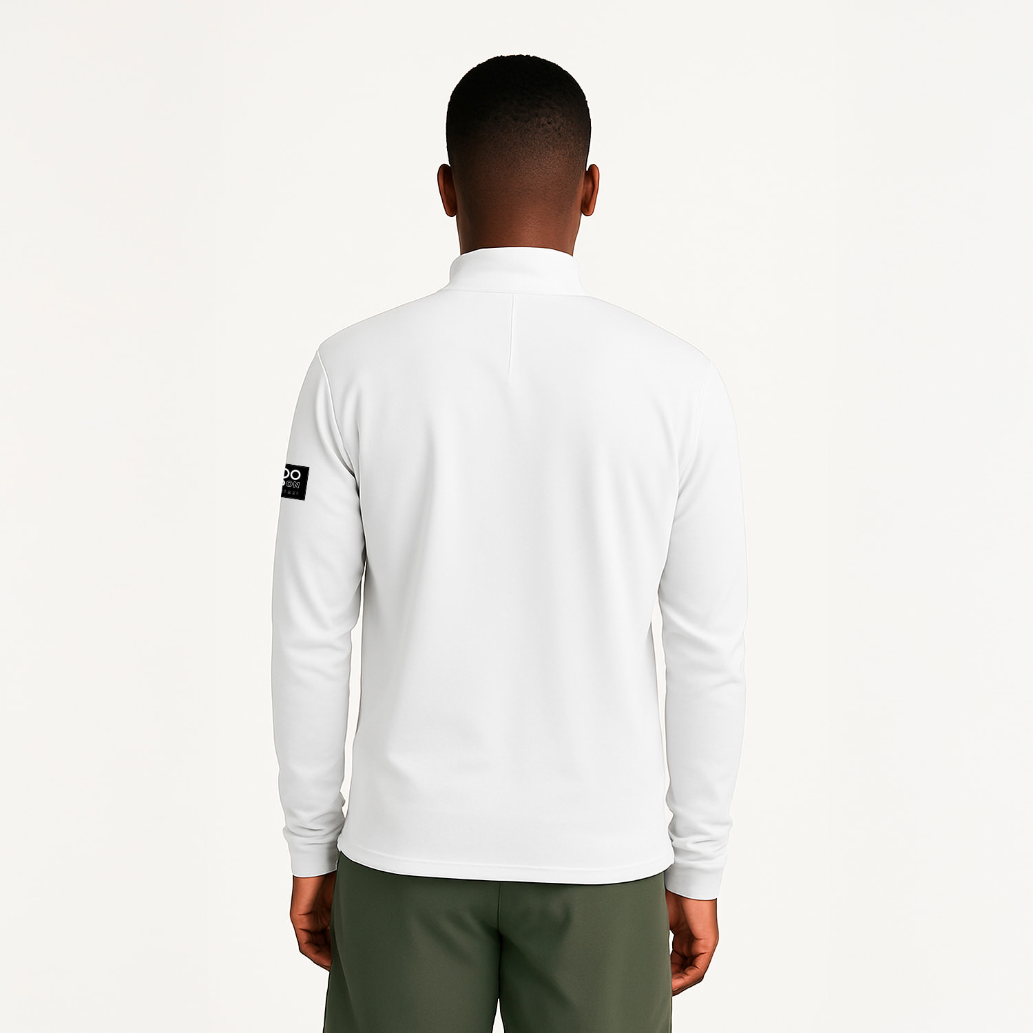 Sudadera ECOON modelo La diagonale des Fous en color Blanco