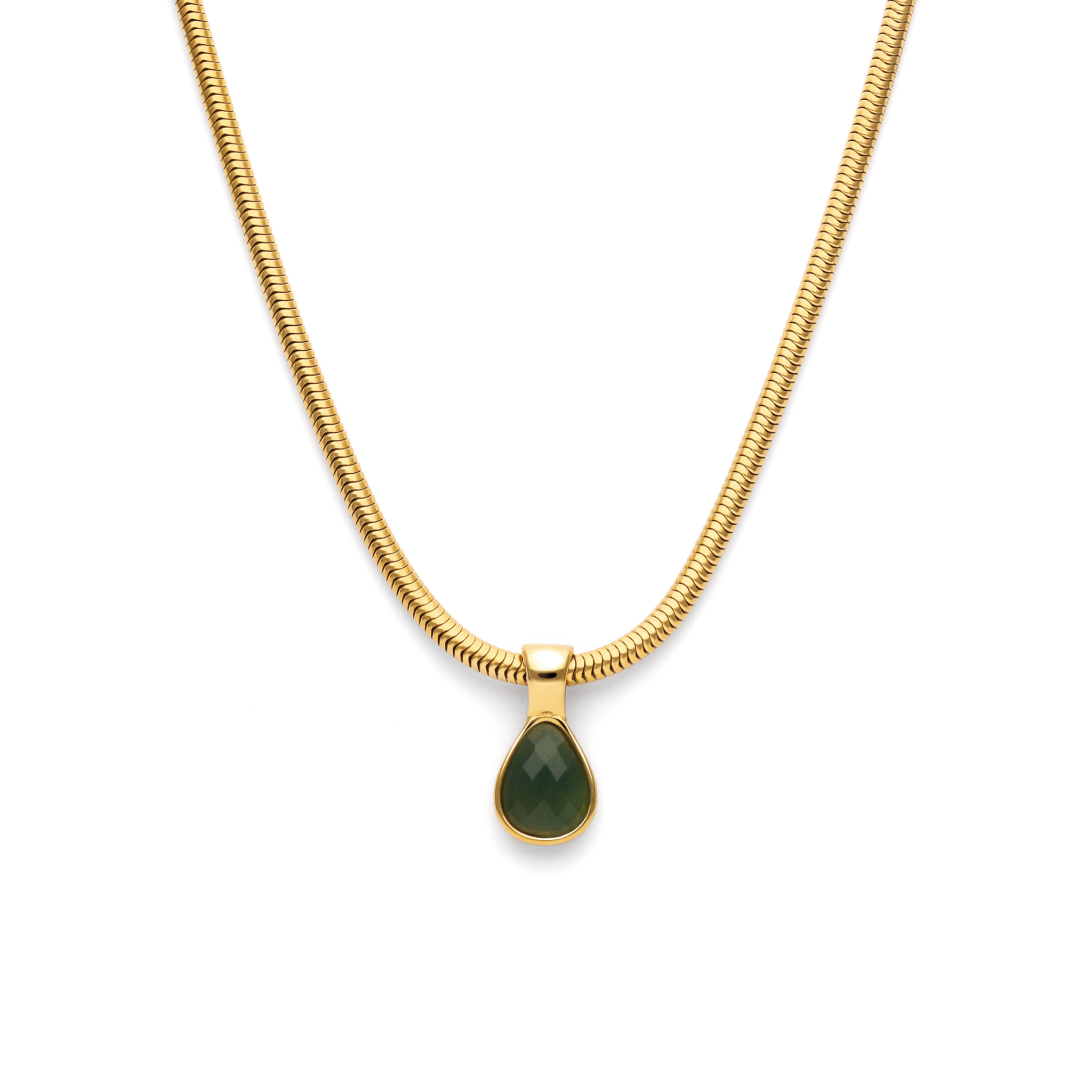 Collana Leti  Acciao Placcato Oro