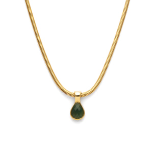 Collana Leti  Acciao Placcato Oro